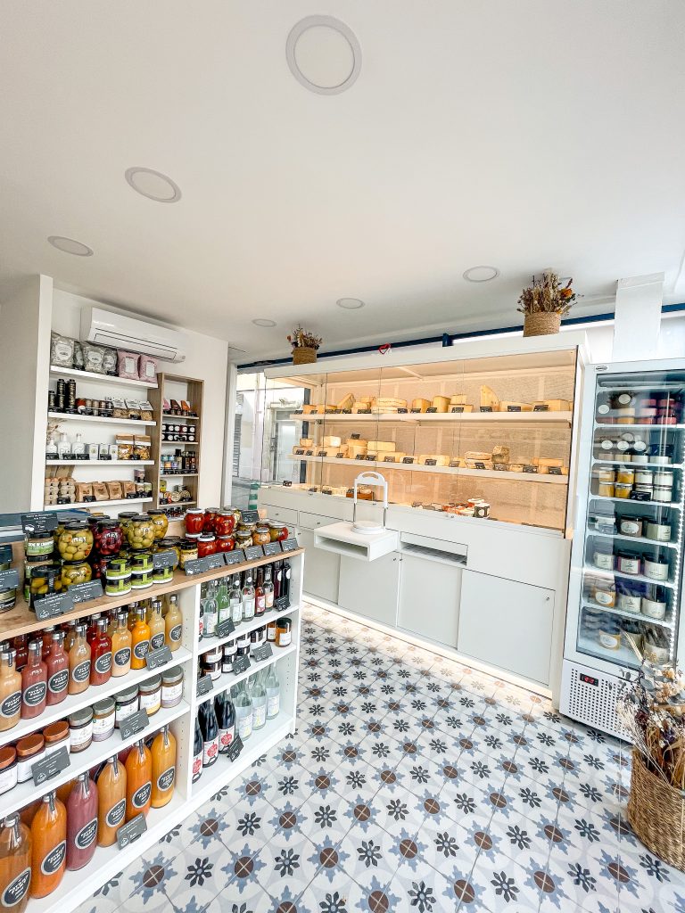 La Fromagerie PonPon Valence vue de l'intérieure