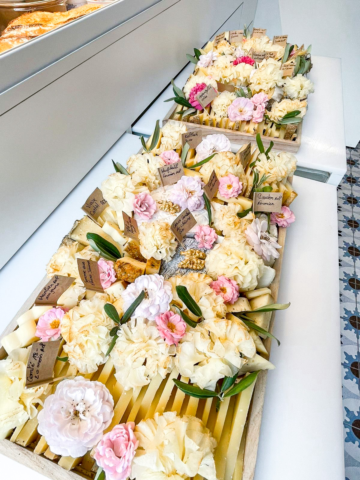 Plateau de fromages la fromagerie ponpon 