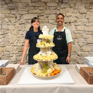 Pièce montée en fromages