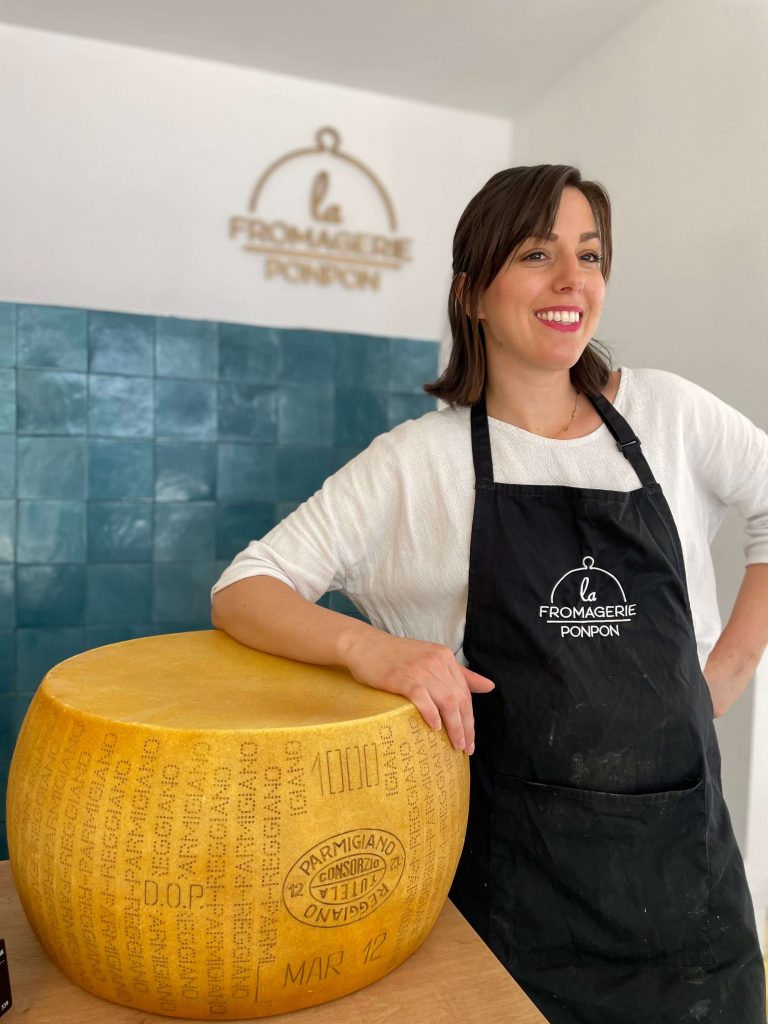 Minéa gérante La Fromagerie Ponpon Valence