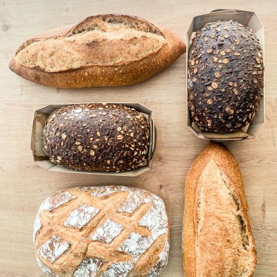 pain frais et croustillant